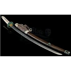Lot # 245: Stick's Stainless Steel Katana and Sheath