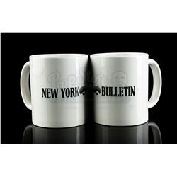 Lot # 250: Two New York Bulletin Coffee Mugs