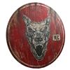 Image 1 : Lot # 259: Round 'Dogs of Hell' Sign
