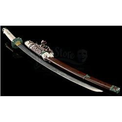 Lot # 263: Stick's Stainless Steel Katana and Sheath