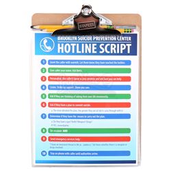 Lot # 332: Benjamin 'Dex' Poindexter's Suicide Hotline Script and Notebook