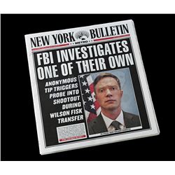Lot # 341: 'FBI Investigates One of Their Own' New York Bulletin Newspaper