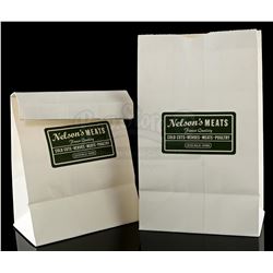 Lot # 344: Pair of Nelson's Meats Product Bags