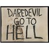 Image 2 : Lot # 370: 'Daredevil Go to Hell' Attack Protest Signs