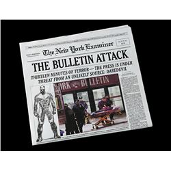 Lot # 371: 'The Bulletin Attack' New York Examiner Newspaper
