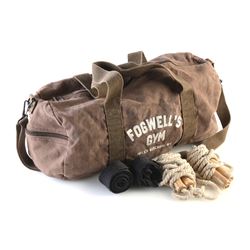 Lot # 379: Matt Murdock's Fogwell's Gym Bag and Muay Thai Materials