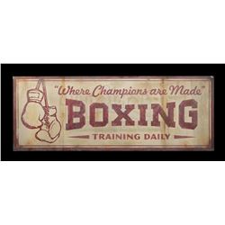 Lot # 419: 'Where Champions are Made' Fogwell's Gym Sign