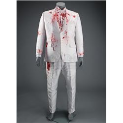 Lot # 445: Wilson Fisk's Bloodied Wedding Costume