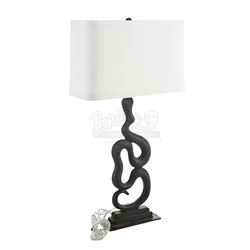 Lot # 461: Harlem's Paradise Snake Lamp