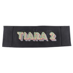 Lot # 523: Mariah Dillard's 'MD' Initials Production Chairback