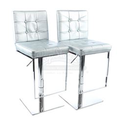 Lot # 530: Pair of Harlem's Paradise Bar Stools