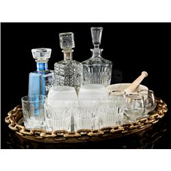 Lot # 566: Mariah Dillard's Harlem's Paradise Bar Set