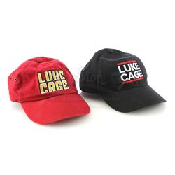 Lot # 587: D.W. Griffith's Pair of Luke Cage Novelty Hats