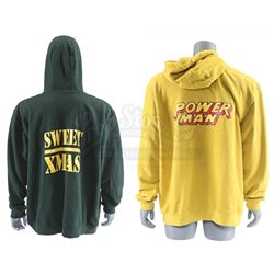 Lot # 588: D.W. Griffith's Power Man and Sweet X-Mas Novelty Hoodies