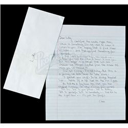 Lot # 600: Claire Temple's Goodbye Letter