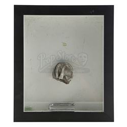 Lot # 610: Raymond 'Piranha' Jones' Framed Broken Lock