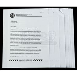 Lot # 642: Mariah Dillard's Signed Immunity Deal