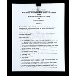 Lot # 652: Stokes and McIver Contract