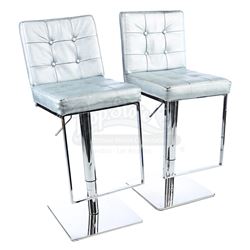 Lot # 660: Pair of Harlem's Paradise Bar Stools