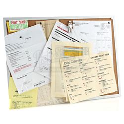 Lot # 673: Chikara Dojo Bulletin Board