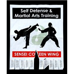 Lot # 679: Danny Rand's Flyer for Colleen Wing's Dojo