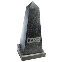 Lot # 688: Danny Rand's Family Tombstone