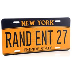 Lot # 690: RAND ENT 27 New York License Plate