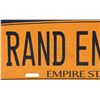 Image 4 : Lot # 690: RAND ENT 27 New York License Plate