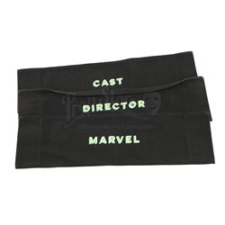 Lot # 741: Production Crew Chair Backs