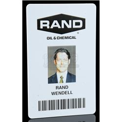Lot # 779: Wendell Rand's Security Card
