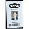 Image 1 : Lot # 779: Wendell Rand's Security Card