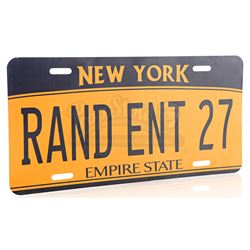 Lot # 792: RAND ENT 27 New York License Plate