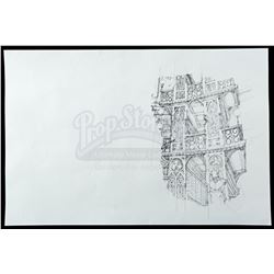 Lot # 835: Mary Walker's Architectural Drawing