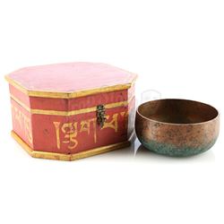 Lot # 843: Iron Fist Ceremonial Box and Bowl