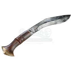 Lot # 845: Danny Rand's Stunt Ceremonial Knife