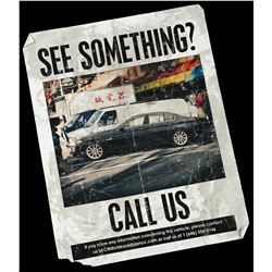 Lot # 880: See Something? Call Us' Flyer