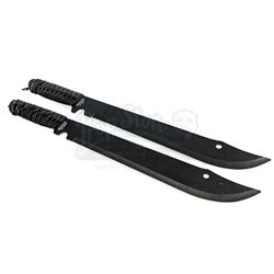 Lot # 885: Mary Walker's Dual Machetes