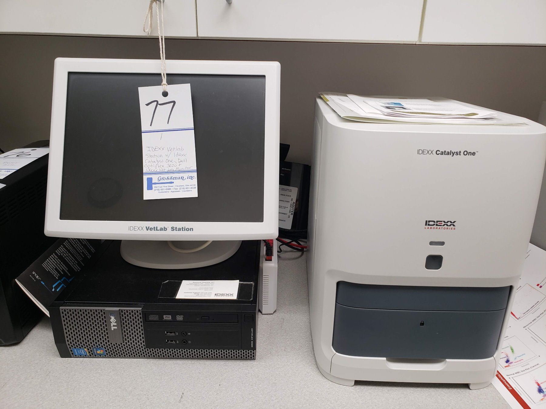 Idexx Computer IDEXX Vetlab station with IDEXX catalyst one, Dell optiplex 3020 and ...