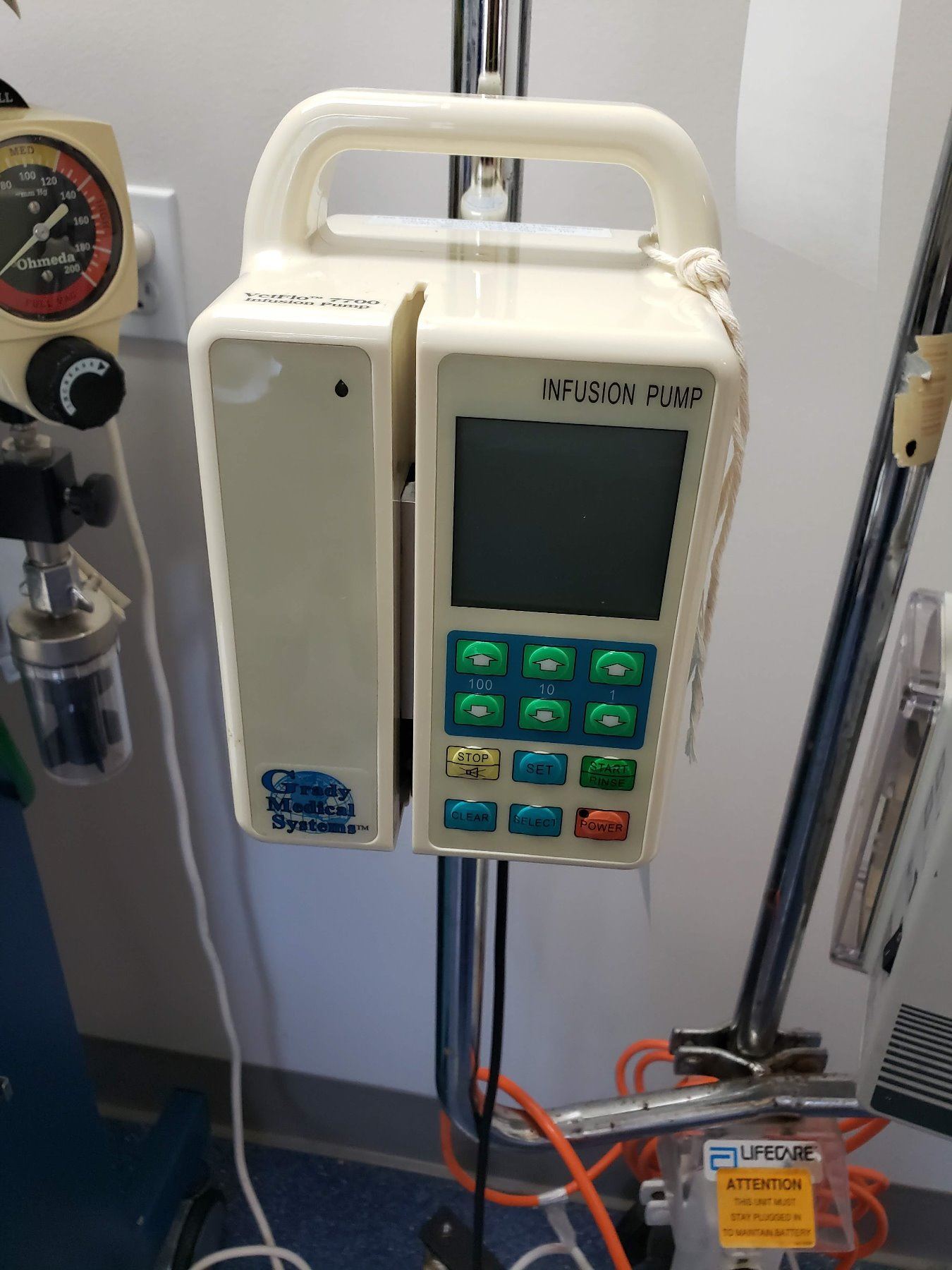 Grady medical infusion pump Vetflo 7700