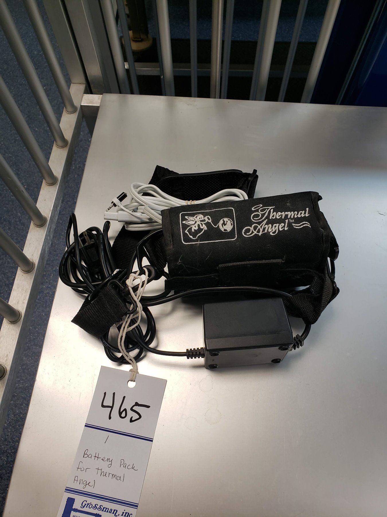 Battery pack for thermal angel