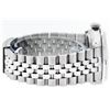 Image 7 : Rolex Mens Stainless Steel Black Diamond & Sapphire Datejust Wristwatch