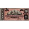 Image 1 : 1864 $20 Confederate States of America Note