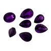 Image 1 : 24.21 ctw.Natural Mixed Shape Amethyst Parcel of Seven