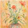 Image 2 : Thistle Rose and a Day Lily by Hibel (1917-2014)