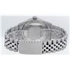 Image 9 : Rolex Mens Stainless Steel Meteorite Diamond And Sapphire Datejust Wristwatch