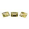 Image 1 : 20.84 ctw.Natural Emerald Cut Citrine Quartz Parcel of Three