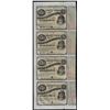 Image 1 : Uncut Sheet of (4) State of Louisiana Baby Bond Obsolete Notes