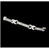 Image 2 : 2.10 ctw Diamond Bracelet - 14KT White Gold
