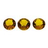 Image 1 : 16.77 ctw.Natural Round Cut Citrine Quartz Parcel of Three