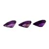 Image 2 : 21.89 ctw.Natural Pear Cut Amethyst Parcel of Three